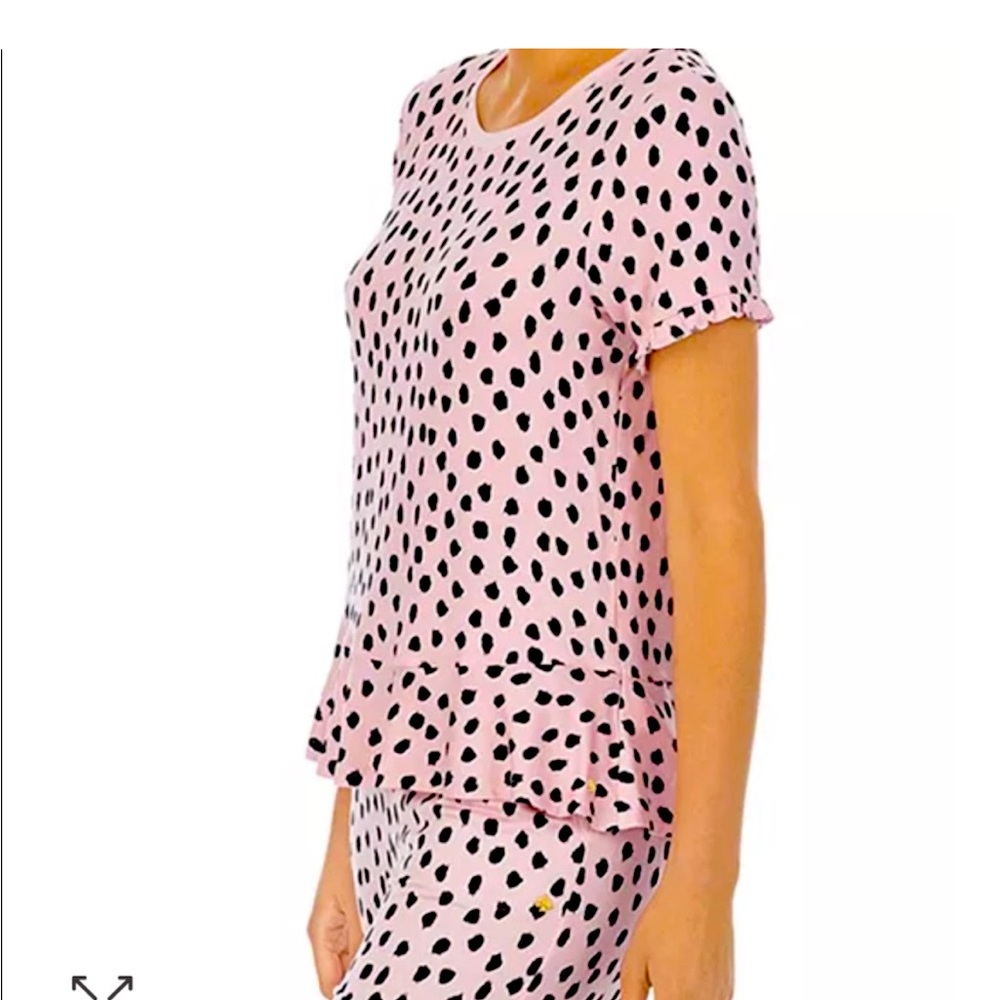 Kate Spade Ruffle PJ’s - Picture 3 of 7